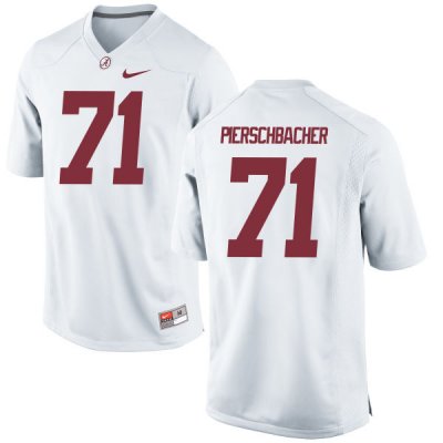 Youth Alabama Crimson Tide #71 Ross Pierschbacher White Limited NCAA College Football Jersey 2403MSEW2